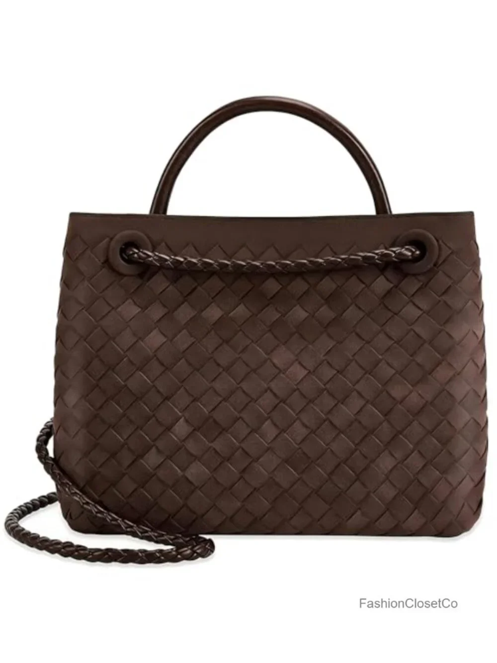 Mini Woven Faux Leather Bag Small Clutch Purse Hobo Crossbody